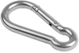 Windforce Mil-Tec - Karabinek Stalowy - US Oval - 80 mm - 15
