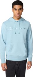 Champion Bluza męska Hooded Sweatshirt błękitna 220782 BS221 2XL