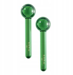 Nuxe , Ice Globes, Green, Cooling, Face Massage Globe For Women