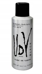 Ulric de Varens , Black, Deodorant Spray, For Men, 200 ml For Men