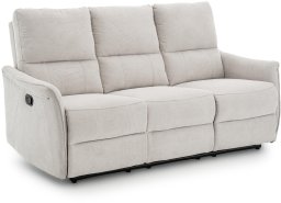 Kontrasto Sofa fotel rozkładany TIMO TRIO 177 cm szenil beżowy 3-osobowa