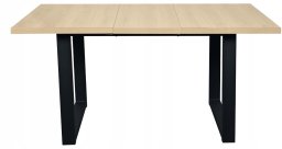 Kontrasto Stół rozkładany Artur 120-160x80 cm jasny dąb prostokątny do jadalni i salonu