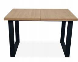 Kontrasto Stół rozkładany Artur 120-160x80 cm dąb prostokątny do jadalni i salonu