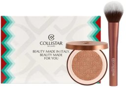 Collistar Set (Magica bronzing powder 09 Cristalli di Sole shimmer 10G + brush)
