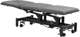 Activeshop Stół rehabilitacyjny do masażu i fizjoterapii hydrauliczny Balance Solidum 3 Szary