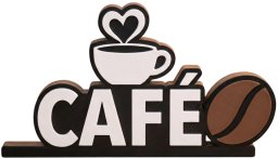 Galopi Dekoracyjna tabliczka kawa Coffee Lover 24cm stojąca