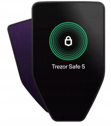 Trezor Safe 5 - Portfel kryptowalutowy, CC EAL6+, USB-C, Fioletowy