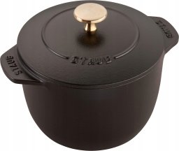 STAUB Garnek żeliwny okrągły 16 cm 1,75 l czarny La Cocotte (NPC_3272340022470)