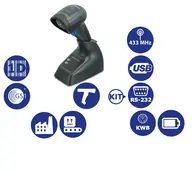 Czytnik kodów kreskowych Datalogic QuickScan Mobile QM2131, 433 MHz, Kit, RS-232, Linear Imager, Black (Kit inc. Imager, Base Station, 90G000008 Cable, 8-0935 Power Supply and 6003-0940 Line Cord.) (QM2131-BK-433K2)