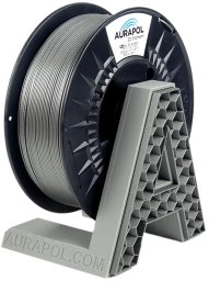 Flashforge Filament AURAPOL PLA 1,75mm 1kg - Silver} (AUP-28470)
