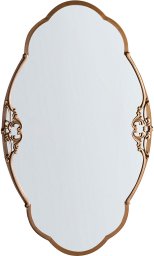 Rox Living Lustro ścienne EPANNES 49 cm 84 cm Złoty (668937 Bel)