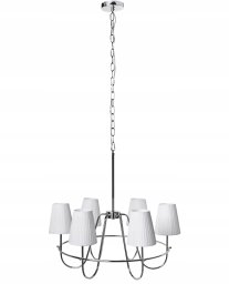 Lampa wisząca Spotline-SLV Żyrandol Yamethin metal srebrny (712042 Bel)
