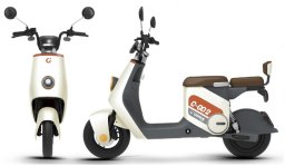E-GOO Skuter Elektryczny Cedrus By Luyuan C-Go-2W-Zqq2 Biały C-Go-2W-Zqq2