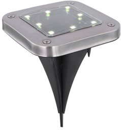 PowerNeed Lampa gruntowa solarna LED 8x0,01W 2 szt. Globo