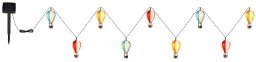 Globo Lampki Solarne LED Mini Balony 9x0,06W