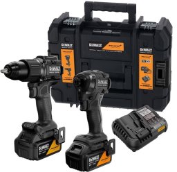 Zestaw elektronarzędzi Dewalt Tool kit cord DCK2222MM2T-QW 2X4AH 18V