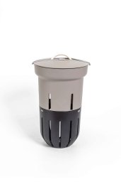 Ekobat Kompostownik podziemny z dżdżownicami 26,5 cm jasnoszary Plastia (NPC_8590415020035)