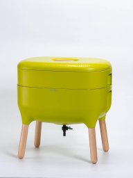 Ekobat Kompostownik domowy dla dżdżownic 50x38 cm zielony Plastia Urbalive