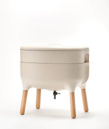 Ekobat Kompostownik domowy dla dżdżownic 50x38 cm beżowy Plastia Urbalive