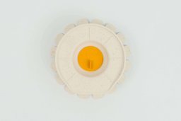 Browin Pokrywa fermentacyjna do słoika 13,5 cm pomarańczowa Plastia
