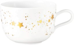 Lumarko Filiżanka porcelanowa 380 ml biała Seltmann Liberty Golden Stars