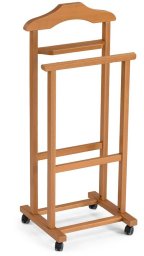 Arredamenti Wieszak stojący do sypialni 105x46 cm brązowy ARREDAMENTI MIRANO
