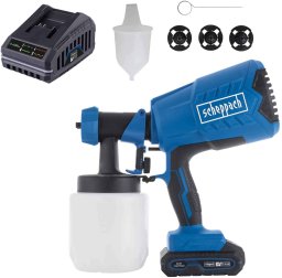 Scheppach Akumulatorowy system malowania natryskowego C-APS700-X – SET S