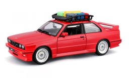 Midex Auto EUROTREK - 1988 BMW 3 SERIES M3 WITH RACK BASKETS RED 18-23014 1:24 (230143)