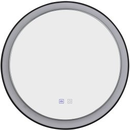 Lustro Azzardo LED Łazienkowe Sergio 60 CCT Podgrzewane IP44 40W czarne