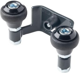 PSG Uchwyt 60mm górny do bram przesuwnych (2 rolki) antracytowy RAL7016 (60.023.7016)