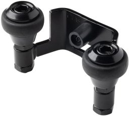 PSG Uchwyt 60mm górny do bram przesuwnych (2 rolki) czarny RAL9005 (60.023.9005)