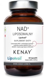 Kenay NAD+ Liposomalny LipoAvail (60 kaps.)