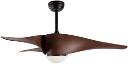 Wentylator Luces Exclusivas Lampowentylator LED 12/25 W SAMPUES LE42553