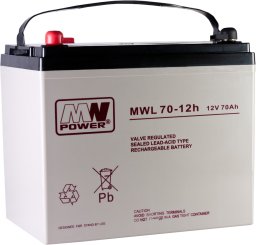 MWPower MW Power MWL 70-12H Akumulator AGM VRLA 12V 70Ah (5901885207629)