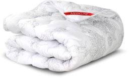 AIO FACTORY Kołdra kwiat 200x200 cm całoroczna antyalergiczna mikrofibra drukowana silikon (5906501514136)