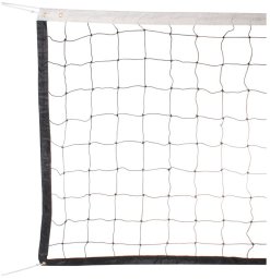 Master Siatka do piłki nożnej - siatkówki 9,5 x 1 m - czarna (8592833012838)