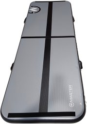 Master Airtrack ścieżka akrobatyczna 200 x 100 x 10 cm - Antracytowo-Czarny (8592833012975)