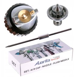 AWTools Wymienna dysza mini pistolet lakierniczy HVLP LION B Light 0,8mm Auarita (5904422449568)