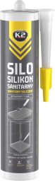 K2 Silikon Sanitarny SILO Bezbarwny Odporny Na Pleśń I Grzyby 300 ml B263 (5906142986026)