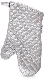 Douceur d`Interieur Rękawica kuchenna bawełniana srebrna 30,5 cm (8592381238322)