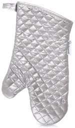 Orion Rękawica kuchenna bawełniana srebrna 33 cm (8592381238315)
