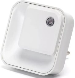 Lampka wtykowa do gniazdka Aigostar Nocna LED 0,5W 3000K 20lm IP20 z wykrywaniem światła Aigostar