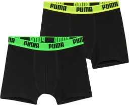 Puma Bokserki dla dzieci Everyday Basic 2 pak czarne 938971 03 140cm