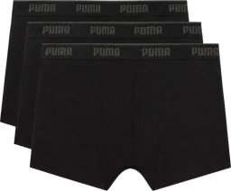Puma Bokserki męskie 3 pak czarne 947130 03 XL