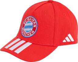Adidas Czapka z daszkiem FC Bayern Monachium czerwona KT3399 Dzieci