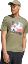 Adidas Koszulka męska Memories of Sport Outdoor Graphic khaki KC7098 XL