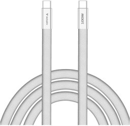 Kabel USB Verbatim USB-C - USB-C 100W 1.2 m Biały (30277)
