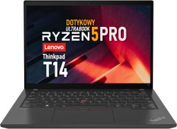 Laptop poleasingowy Lenovo Lenovo Thinkpad T14 G3 Ryzen 5 Pro 6650u 16 GB 512 GB SSD Dotyk 14" 1920x1200px Win11 Pro