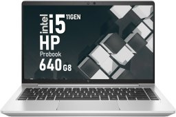 Laptop poleasingowy HP HP Probook 640 G8 i5-1145G7 8 GB 256 GB SSD 14" FullHD IPS Win11 Pro Ultrabook