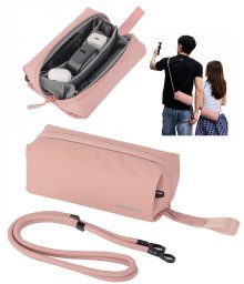 Torba SunnyLife Etui Futerał Organizer Case Do Dji Osmo Pocket 3 / Insta360 X5 / Go 3s / B018-p / Różowy (SB11968)